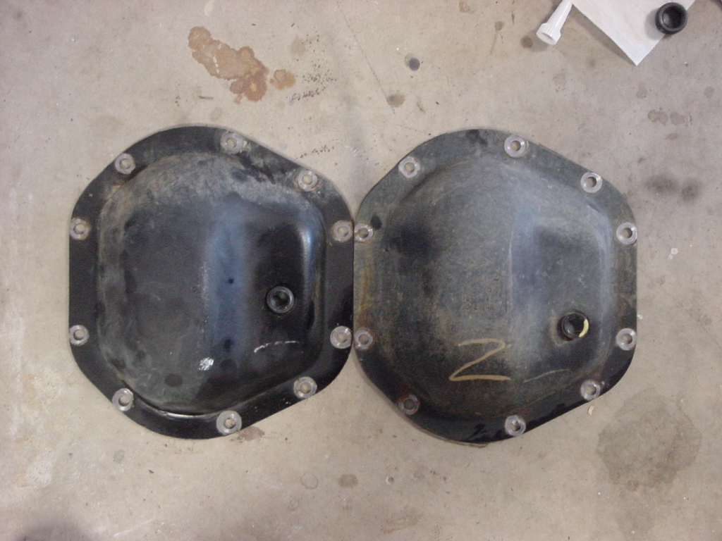 Changing differential gears jeep #2