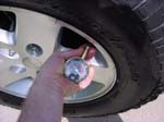 deflate tire to desired pressure