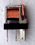 closeup of relay