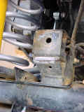 track bar bracket drill holes