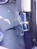 holder mounted to roll bar