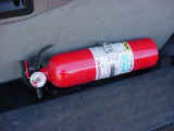 positioning extinguisher